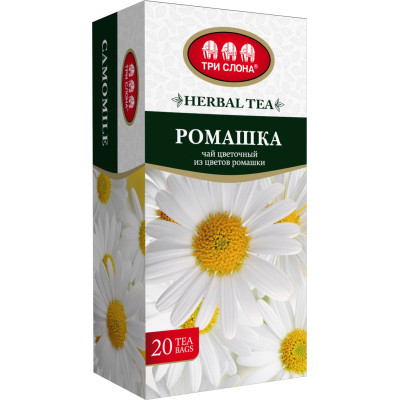 Чай Три Слона &quot;Ромашка&quot; 20х1 г (ts.14733) Вінниця - фото 1