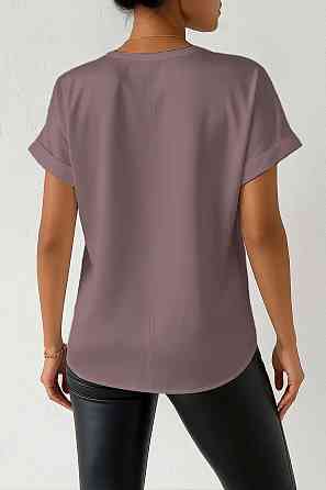 Жіноча футболка з шовку Кавовий XL Харків