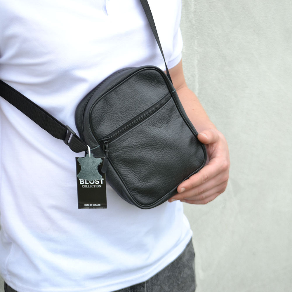 Городская сумка мессенджер, Офисная сумка для документов Барсетка мужская через плечо RG-75 Львов - изображение 3