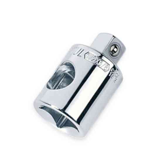 Перехідник 3/8" (мама) - 1/2" (тато) CrV з отвором під комір d 17,2мм Мукачево