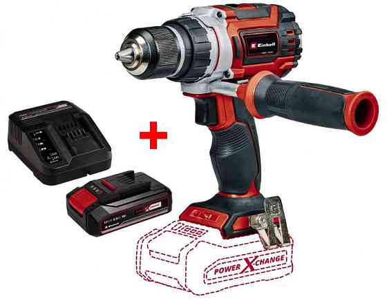 Акумуляторний шуруповерт безщітковий Einhell TP-CD 18/60 Li BL - Solo : 18B (акум 2.5 Ah і зарядка) 4514210 Київ