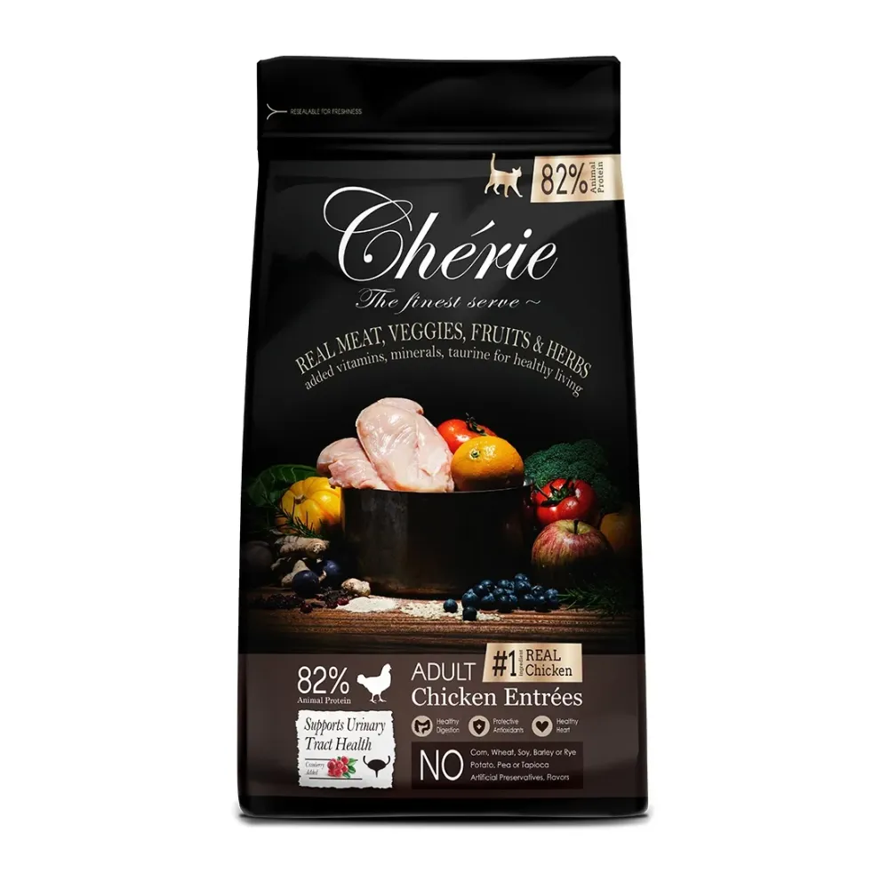 Беззерновий корм Cherie Dry Food Healthy для котів з куркою підтримка здоров'я сечовивідних шляхів 2 кг Вінниця - фото 1