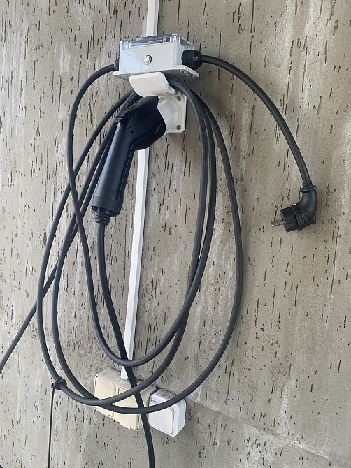 Утримувач для EV j1772 штекера (адаптер, перехідник) розетка (socket) зарядної станції для електромобіль Дніпро - фото 5