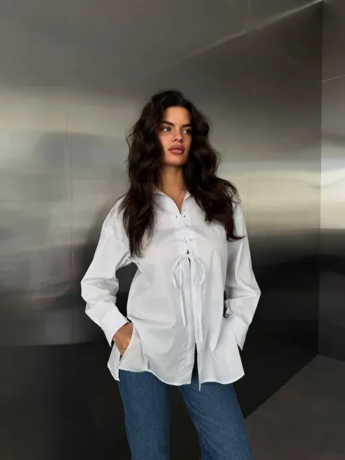 Жіноча oversize сорочка — преміум котон Туреччина | still_v_moda Одеса - фото 19