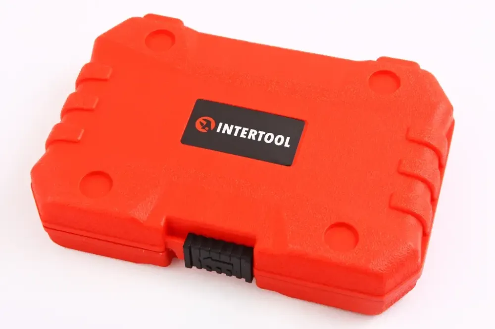 Набор экстракторов для болтов и гаек 6-19мм + 1-6мм (26 ед.) со сверлами Intertool Винница - изображение 2