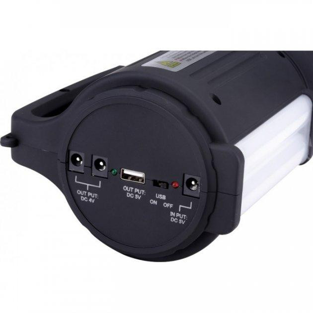 Потужний ліхтар Yajia YJ-2886 5W+2SMD + Powerbank (2хOUT4V) + ЗУ220В + 3 режими Вінниця - фото 4