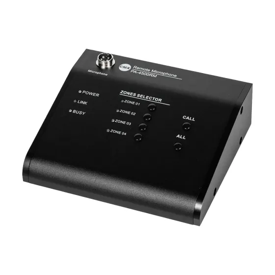 Мікрофон виносний пейджинговий CMX PA-4500RM, 4 зони (16-00022) Київ
