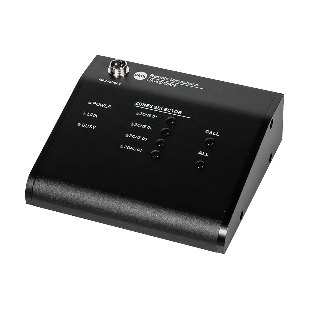 Мікрофон виносний пейджинговий CMX PA-4500RM, 4 зони (16-00022) Київ - фото 2