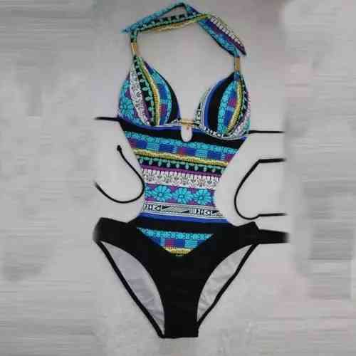 Суцільний жіночий купальник XL різнобарвний Київ