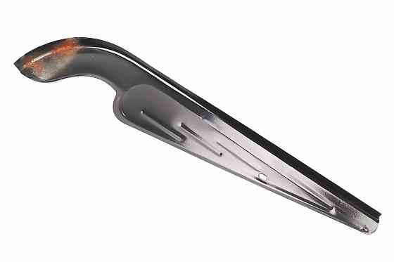 УЦІНКА велоаксесуари Захист ланцюга на 26-28" сталевий, чорний (наліт іржі, потертості, частково облуплена фарба див. фото) Київ