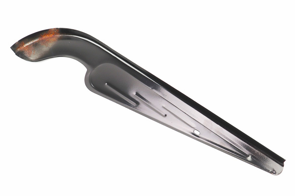 УЦІНКА велоаксесуари Захист ланцюга на 26-28" сталевий, чорний (наліт іржі, потертості, частково облуплена фарба див. фото) Київ - фото 2