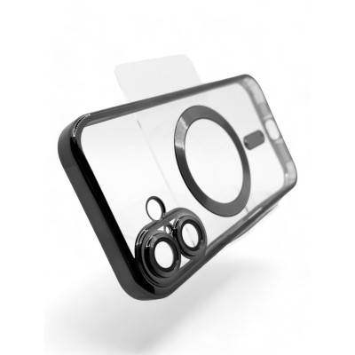 Чохол до мобільного телефона BeCover TPU Chrome Case (MagSafe) для Apple iPhone 16 Black (712070) Вінниця - фото 3