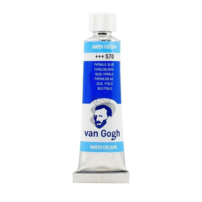 Краска акварельная Van Gogh (570) Синий ФЦ туба 10 мл Royal Talens Киев - изображение 1