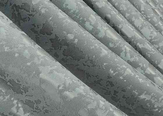 Комплект штор VR-Textil Льон Мармур 150х270 2шт і Тюль 400х270 1264ш-1400т Сірий з білим 71-134/3 Київ