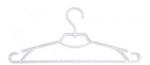 Набір вішалок для одягу великі 5шт біла троянда Алеана Житомир - фото 1