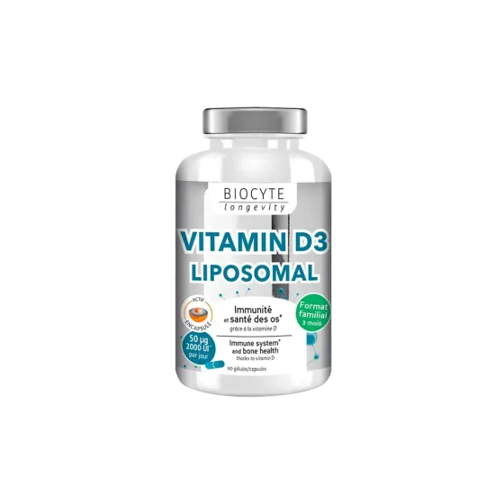 Biocyte Vitamine D3 Liposomal Витамин D3 в липосомальной форме, 90 капсул Днепр