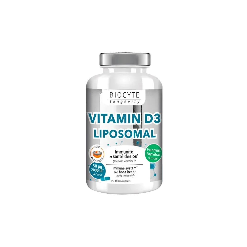 Biocyte Vitamine D3 Liposomal Вітамін D3 у ліпосомальній формі, 90 капсул Дніпро - фото 1