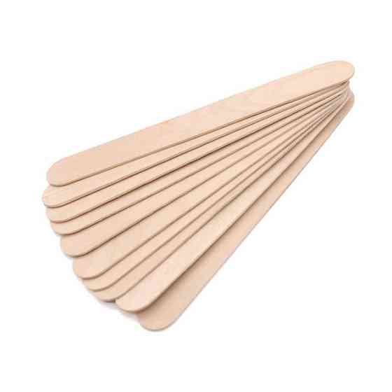 Шпатель дерев'яний широкий для депіляції.(100шт) Київ