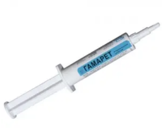 Гамарет 10 мл шприц-туба для лактирующих коров, Биовета Винница