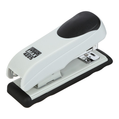 Степлер Buromax пластиковый, 20 листов, (скобы №24;26), 110 х 34 х 53 мм, серый (BM.4225-09) Винница - изображение 2