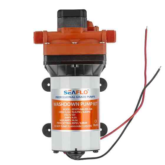 Помивальний комплект SEAFLO SFWP1-040-055-42A 11,6 л/хв 70PSI Київ