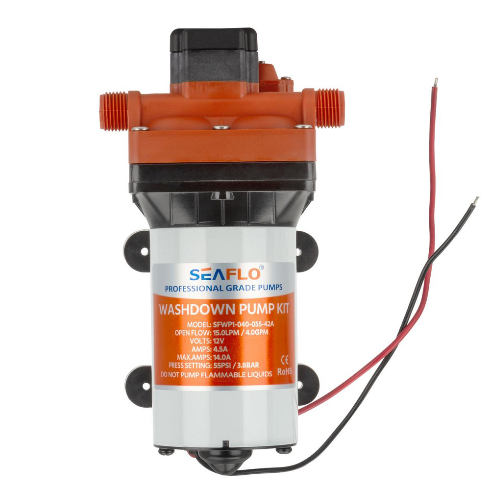 Помивальний комплект SEAFLO SFWP1-040-055-42A 11,6 л/хв 70PSI Київ - фото 2