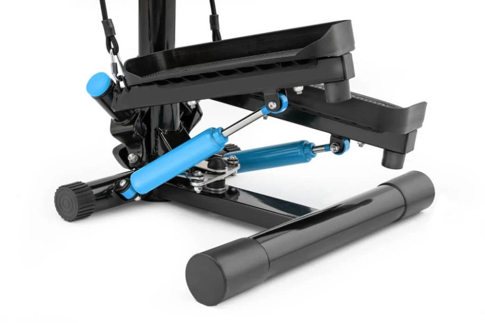 Степпер HS-055S Noble Blue для домашніх тренувань фітнесу, кардіо та схуднення, компактний тренажер для ніг і сідниць Київ - фото 9