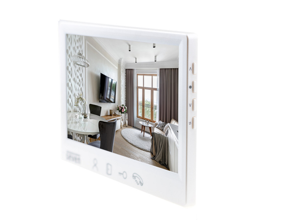 Відеодомофон 7 дюймів SEVEN DP–7571 FHD white Київ - фото 4