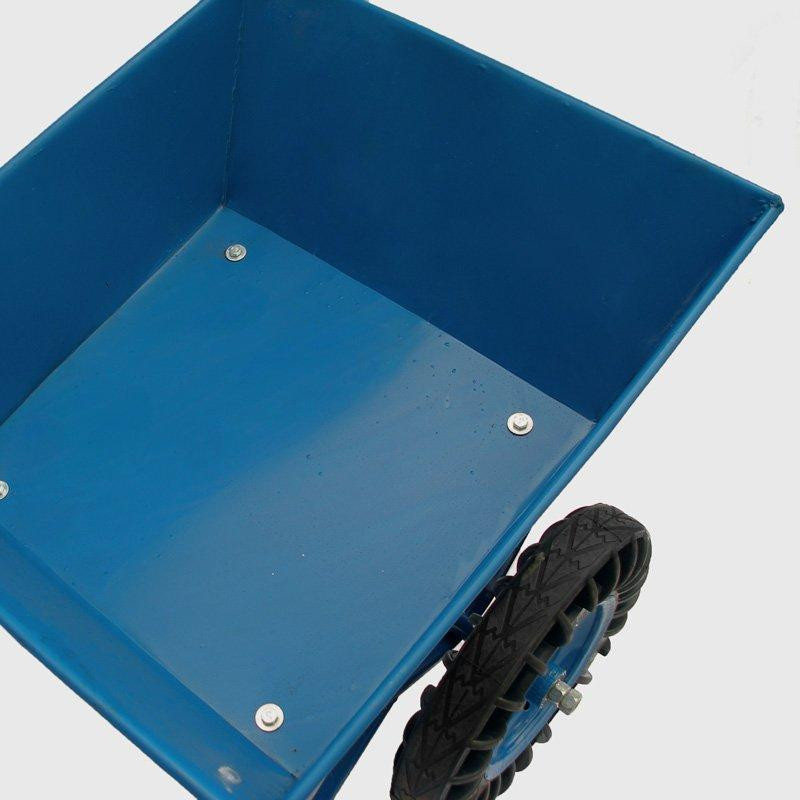 Будівельна двоколісна тачка ТСД-380Л лите колесо об'єм 90 літрів Харків - фото 5