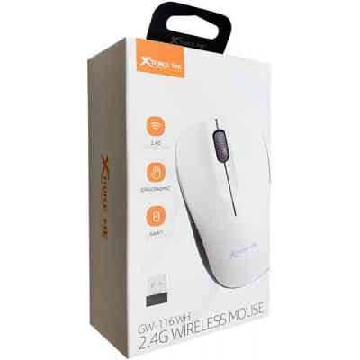 Мишка Xtrike ME GW-116 Wireless White (GW-116WH) Вінниця