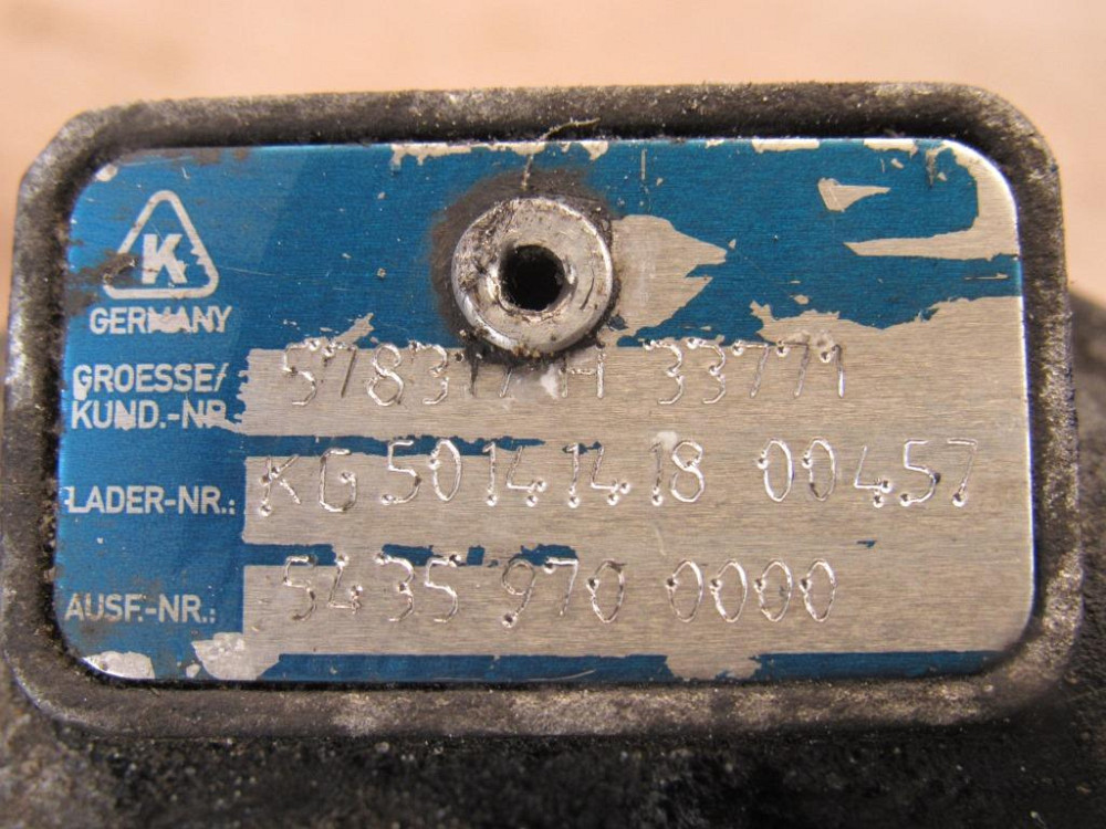 Турбіна Renault Kangoo 1.5 dci 2001-2005 (578317H33771) Ковель - фото 4