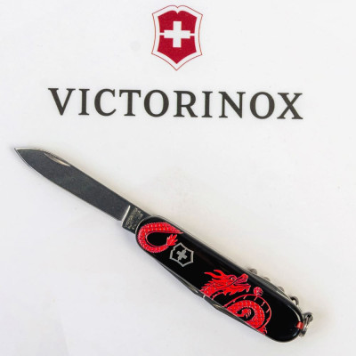 Нож Victorinox Spartan Zodiac 91 мм Червоний дракон (1.3603.3_Z3361u) Винница - изображение 5
