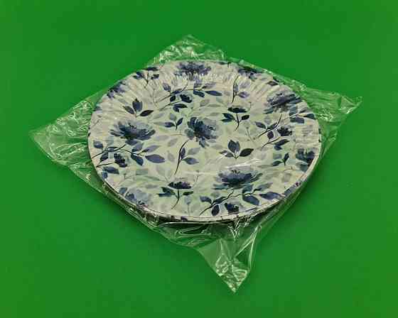 Бумажная тарелка с рисунком  18см