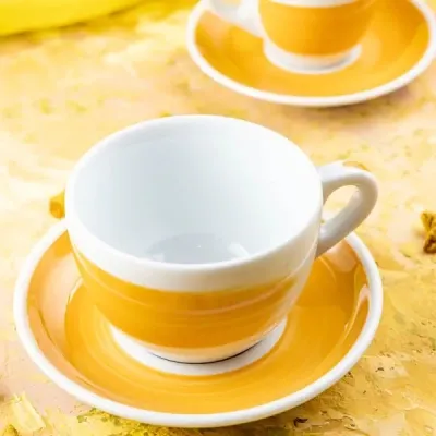 Чашка Ancap espresso 75 мл, серія Verona Millecolori Yellow (35114) Вінниця - фото 3