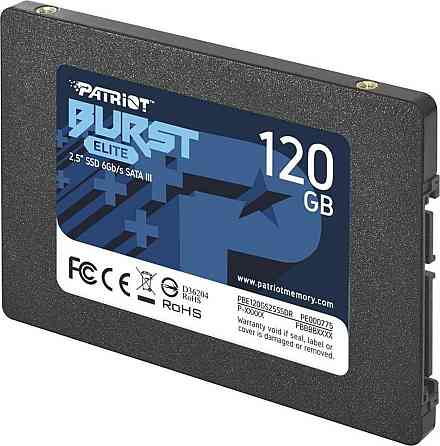 SSD Patriot Burst Elite 120GB 2.5" 7mm SATAIII TLC 3D Киев