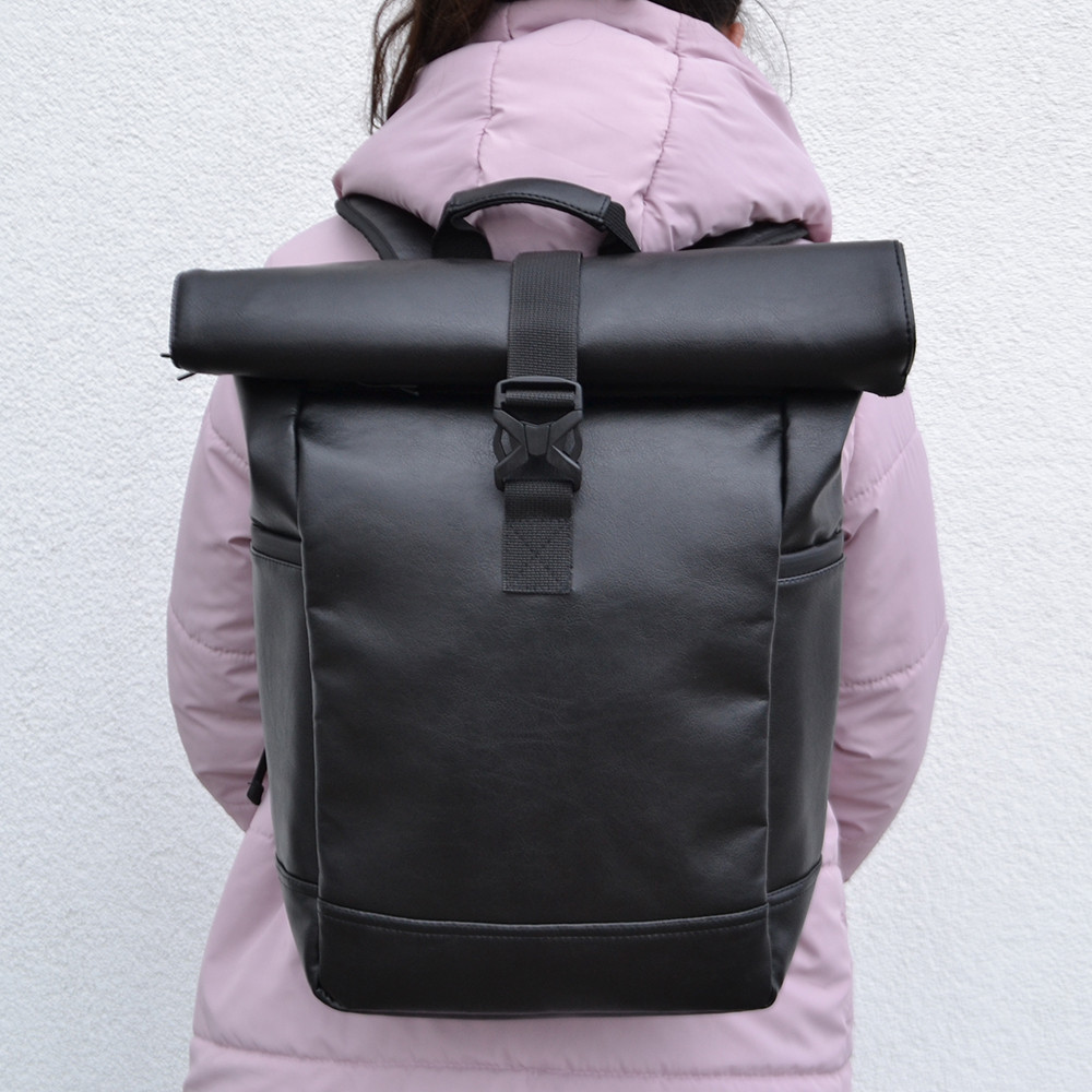 Городской рюкзак для ноутбука тканевый Roll Top, Рюкзак городской roll-top Мужской для зала SA-81 Львов - изображение 10