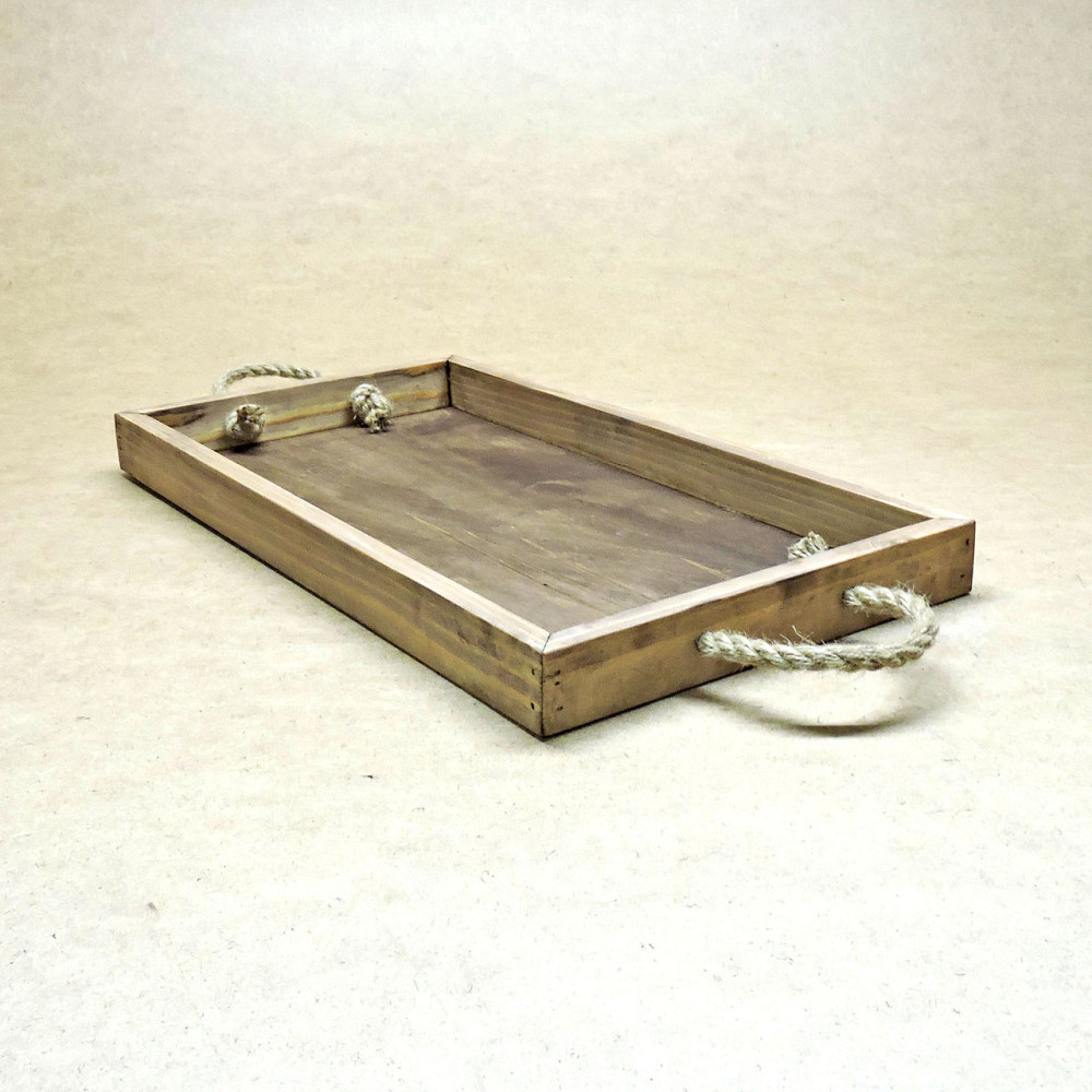 Піднос дерев'яний "Шарлеруа 50х27" капучино Миколаїв - фото 5