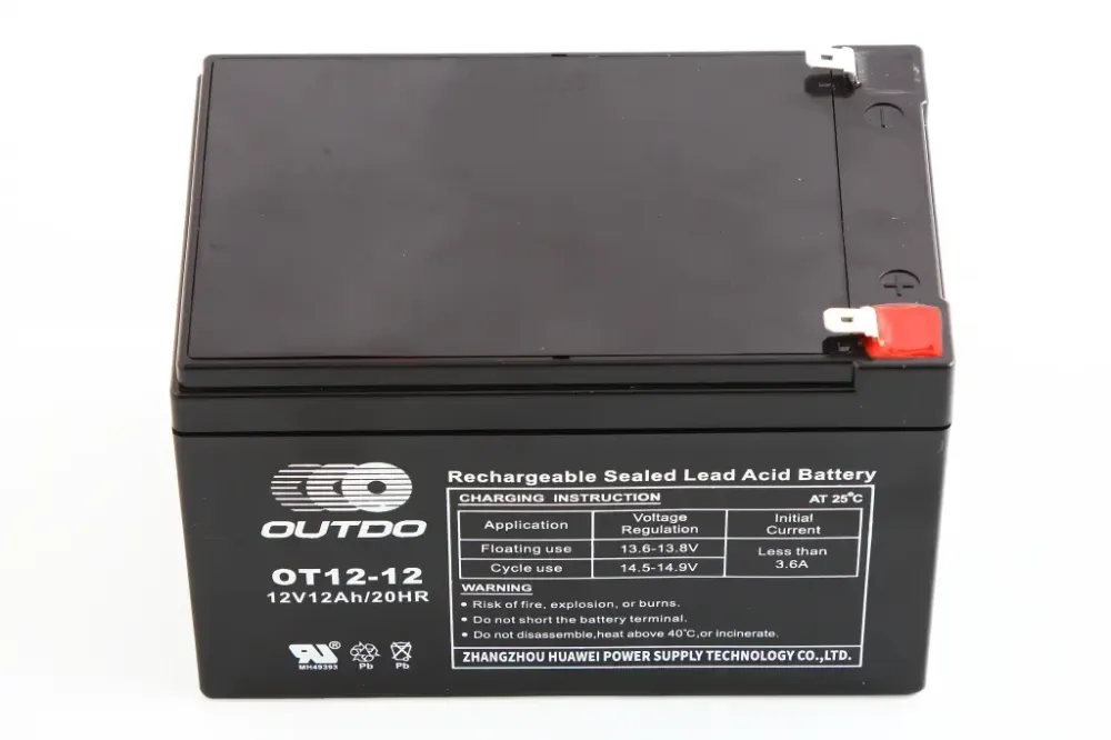 Аккум. батарея для ДБЖ 12В 12 Ач «Outdo» (гарантія 1 рік з дати продажу) Вінниця - фото 2