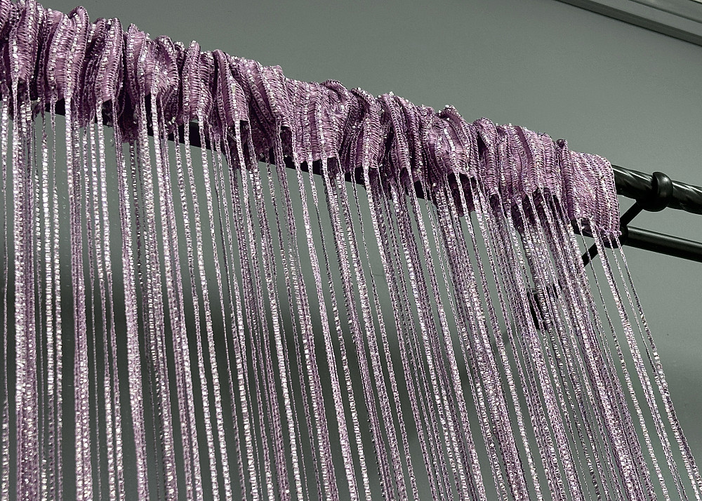 Шторы-нити Rovi Premium с люрексом Лиловый 300х300см 1 шт (61-112) Киев - изображение 8