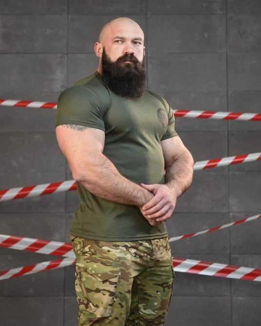 Тактична футболка потоотводная SABUR асо олива ВТ6556 Одеса - фото 3