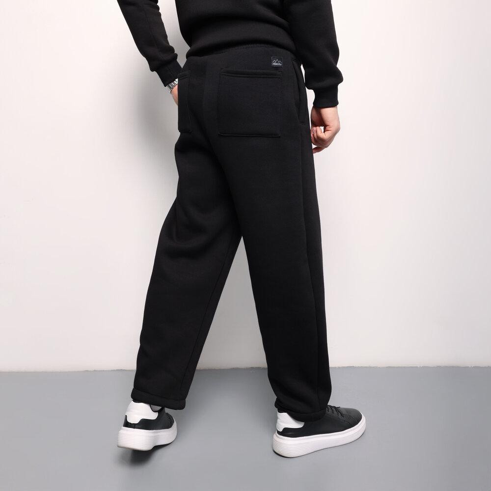 Джогери чоловічі тринитка начіс чорні. Джогери чоловічі Pobedov Move чорні. Київ - фото 7