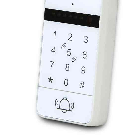 Відеопанель BCOM BT-400FHD-AC White з вбудованою клавіатурою і зчитувачем Mifare Київ