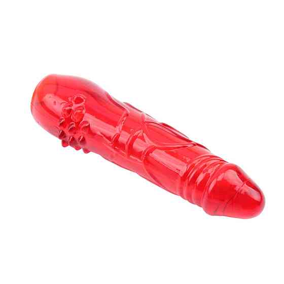 Набор вибратор + 2 насадки Chisa Hotstorm Hers Dildo Kit красный Sex Aura Киев