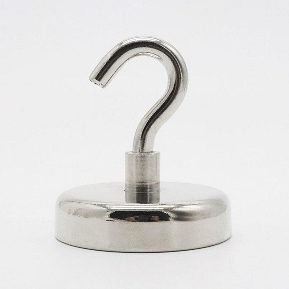 Сильний неодимовий магніт з гачком 75x18 мм до 150 кг Київ - фото 1