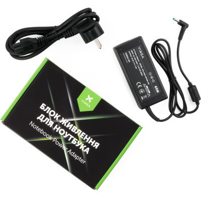 Блок питания к ноутбуку Vinga HP 65W 18.5V 3.5А 4.5*3.0 (VPA-1835-HP4530-101) Винница - изображение 1