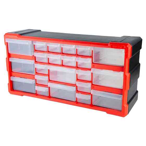 Органайзер пластиковий вертикальний 22 висувних відсіки 250×500×160 мм ULTRA (7417522) Київ