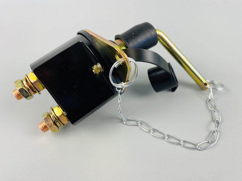 Вимикач маси універсальний, механічний 12/24 В (червона мідь) 150A Мукачево - фото 8