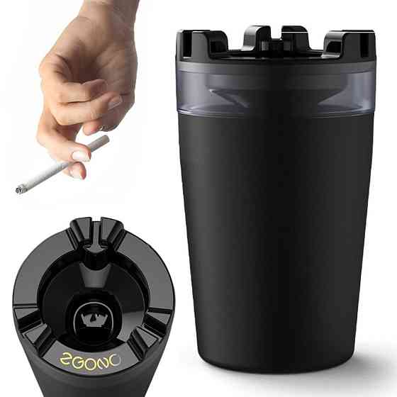 Автомобильная пепельница с резервуаром для воды,13х6х7,5см SBR Киев