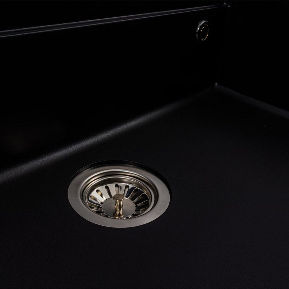 VALESO Гранітна мийка VALESO EVANORA 7546 матова Чорна Київ - фото 7