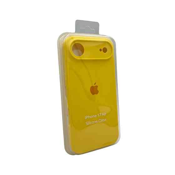 Чохол для смартфона Silicone Full Case AA Camera Protect for Apple iPhone 17 Air 33,Canary Yellow Київ